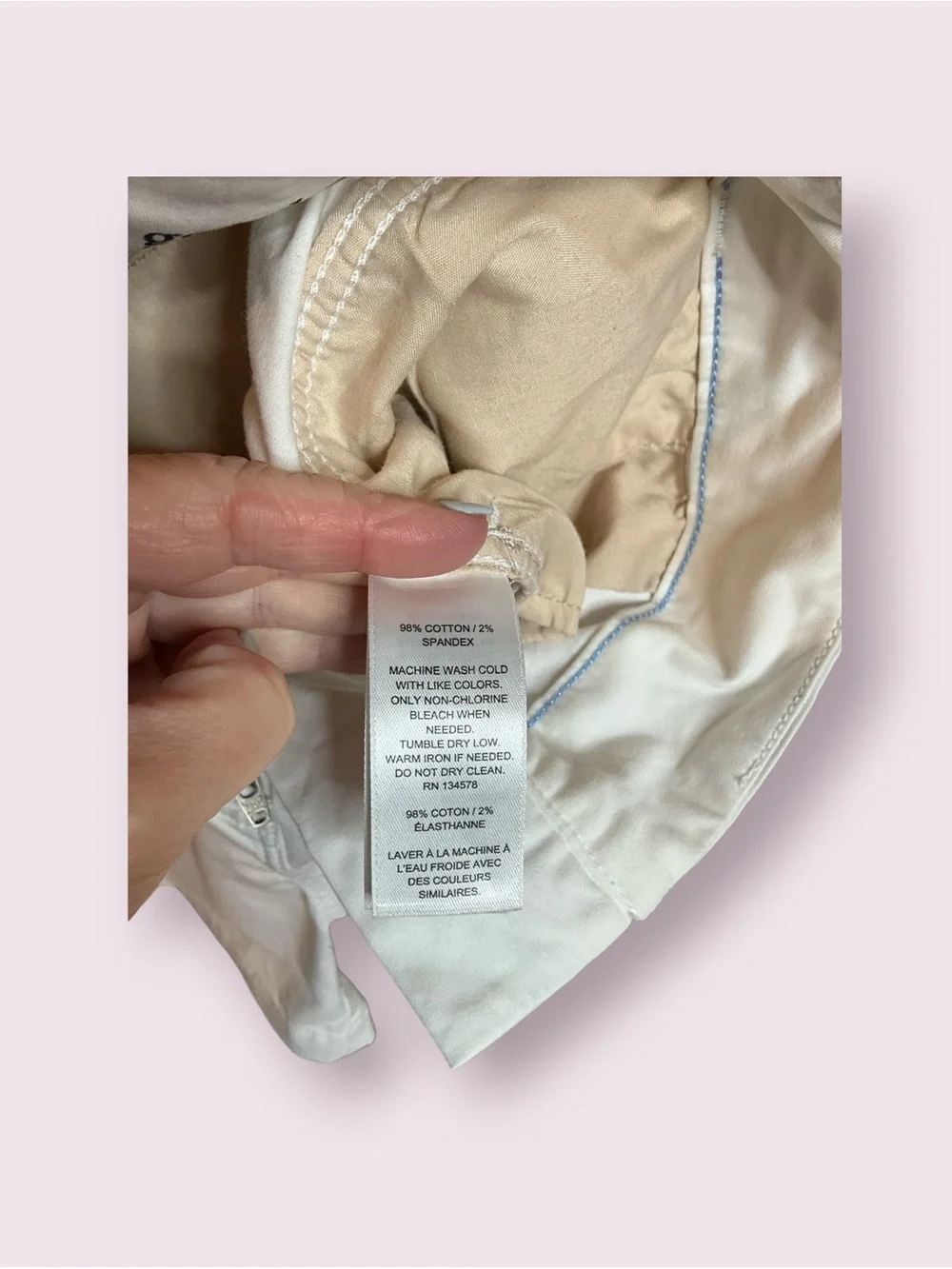 Vineyard Vines White Women’s Shorts, size 6. - Picture 5 of 5